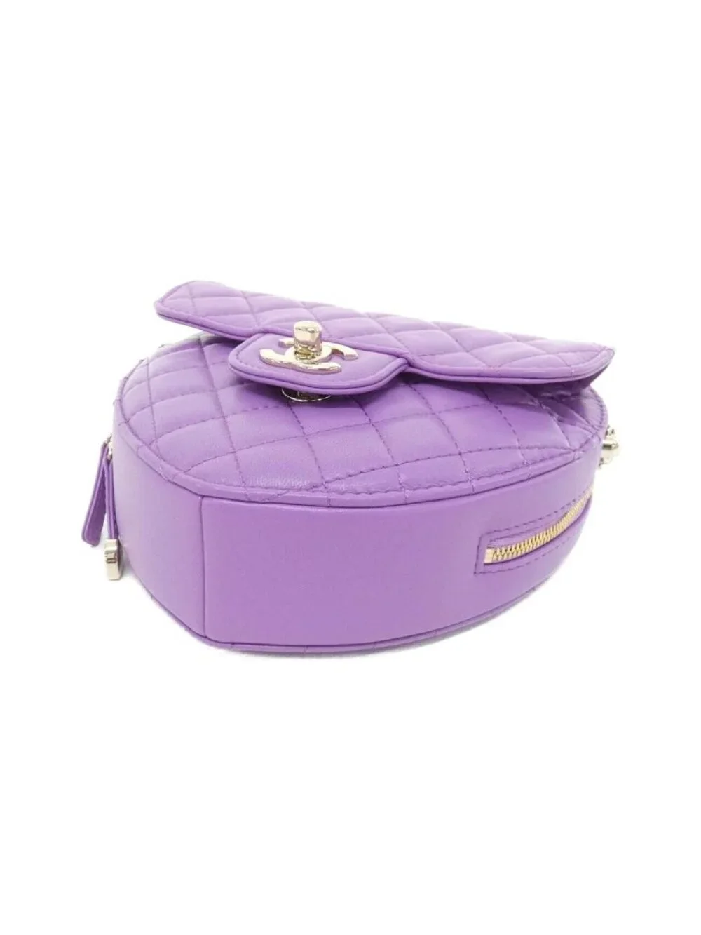 Chanel Shoulder Bag Purple